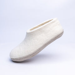 Neutral Cream Ankle Boots - Kuuma Shoes