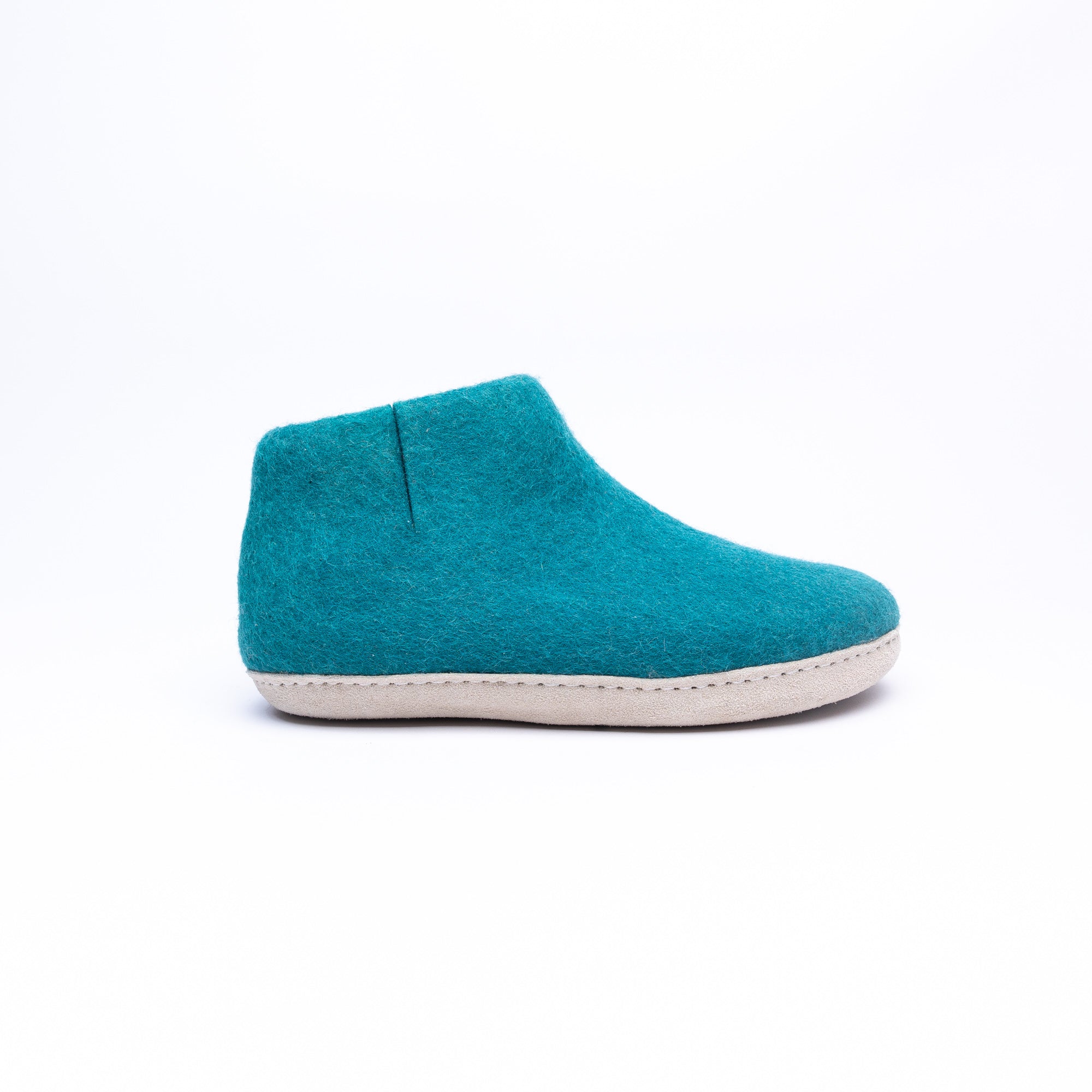 Peacock Felt Boots - Kuuma Shoes