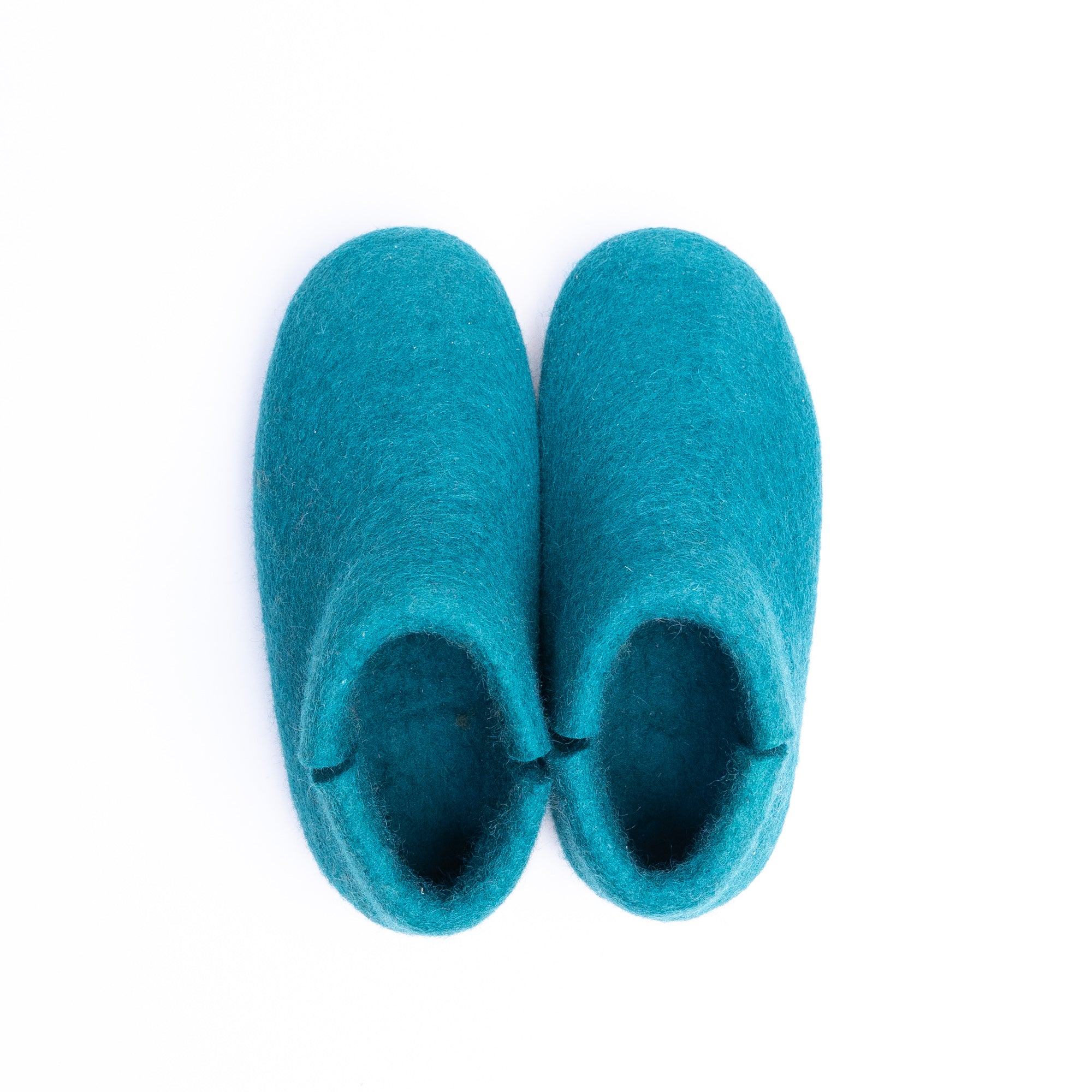 Peacock Felt Boots - Kuuma Shoes