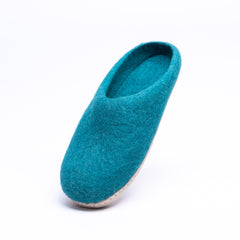 Peacock Felt Slippers - Kuuma Shoes