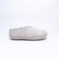 Marbled Tan Wool Felt Ankle Boots