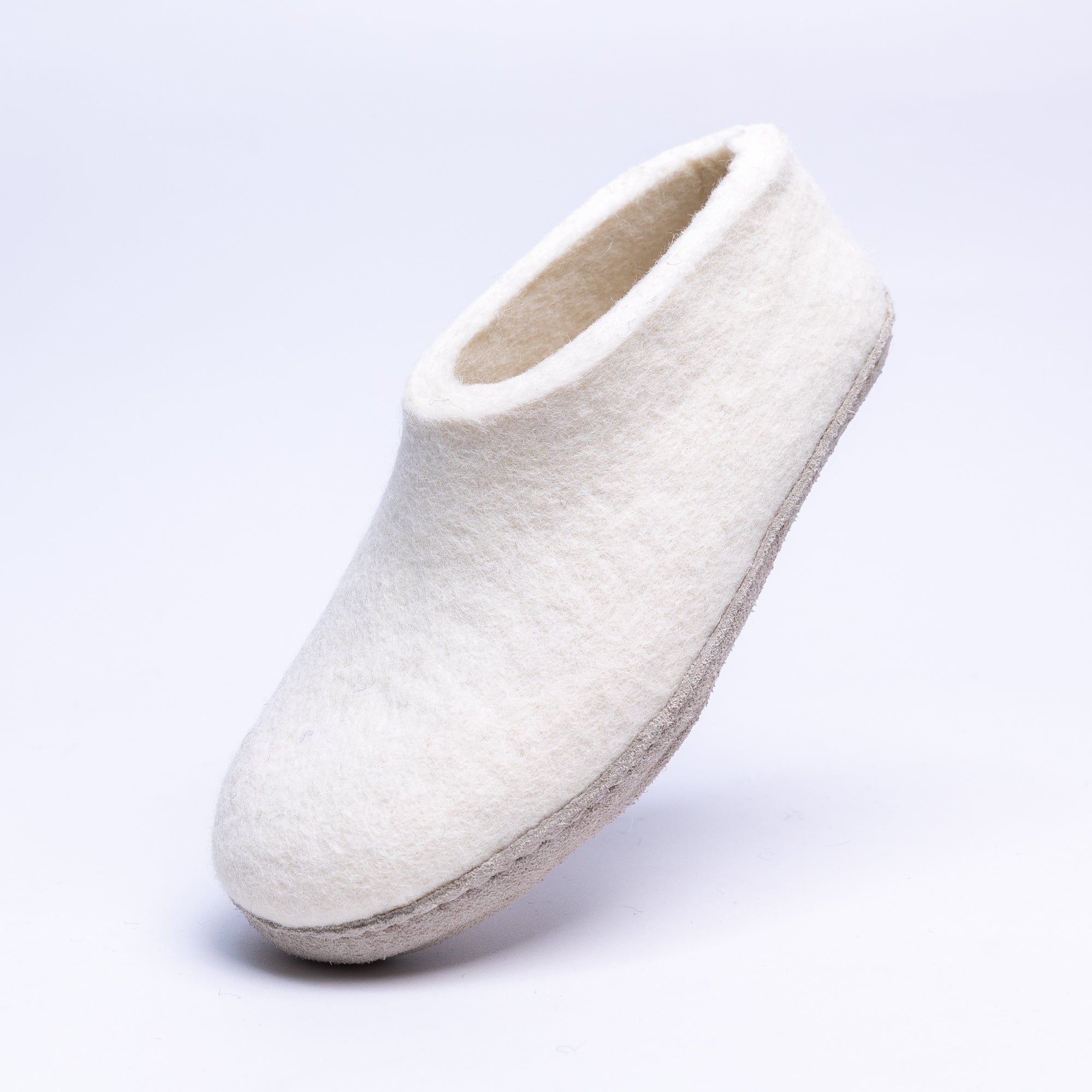 Neutral Cream Ankle Boots - Kuuma Shoes