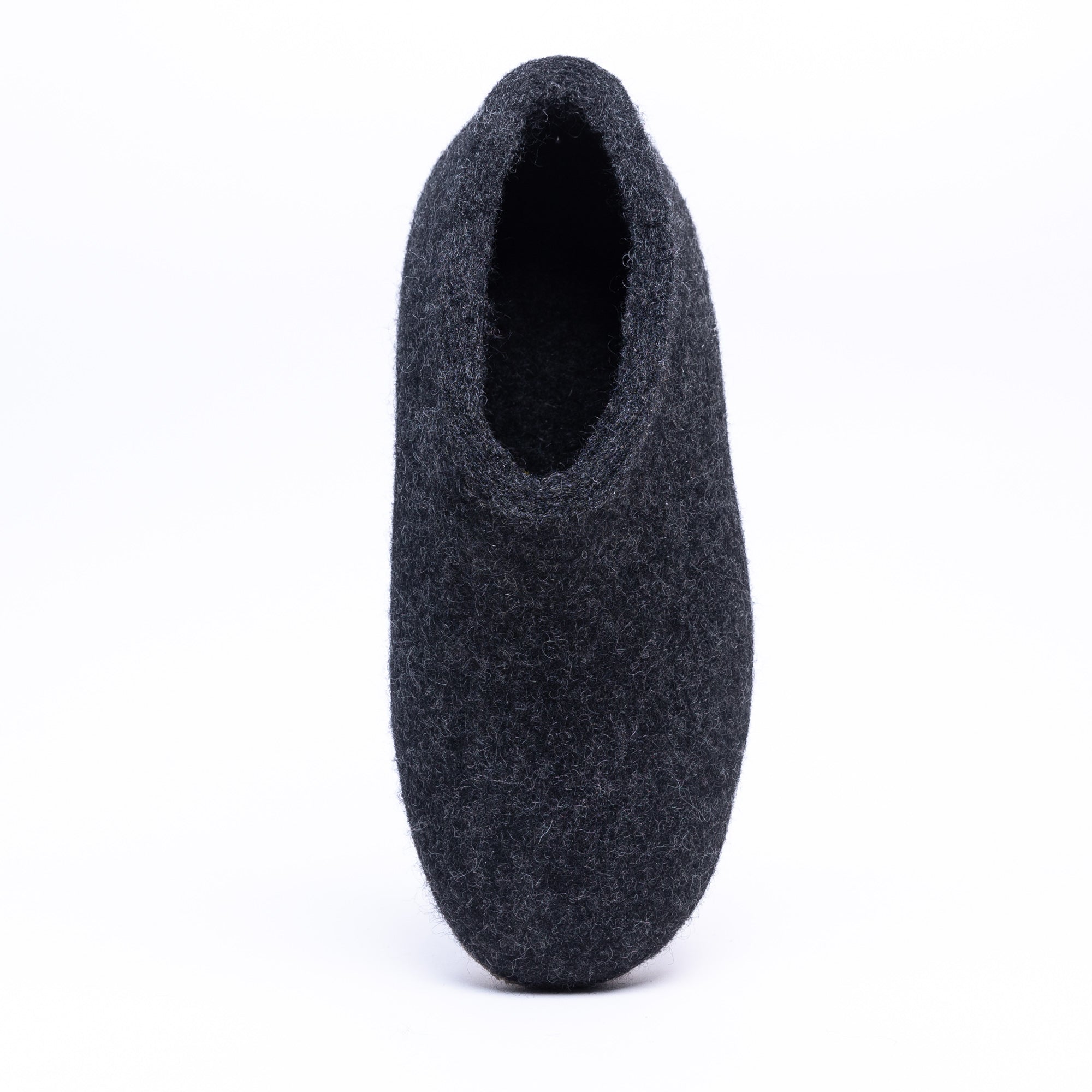 Graphite Wool Ankle Boots - Kuuma Shoes