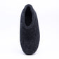 Graphite Wool Ankle Boots