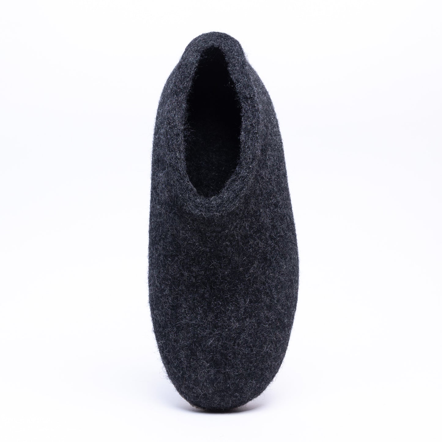 Graphite Wool Ankle Boots
