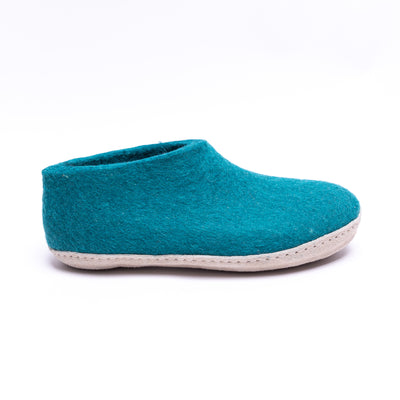 Peacock Felt Ankle Boots
