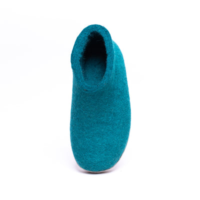 Peacock Felt Ankle Boots