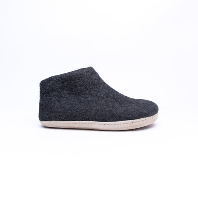 Graphite Wool Felt Boots