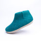Peacock Felt Boots