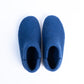 Rhino Blue Wool Felt Boots