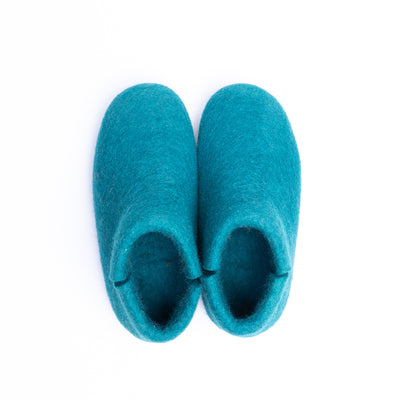 Peacock Felt Boots