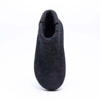Graphite Wool Felt Boots