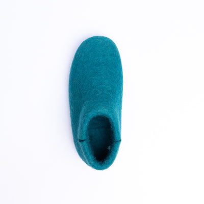 Peacock Felt Boots