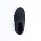 KUUMA - Graphite Wool Felt Boots Unisex, Cozy, Handmade Indoor Comfort