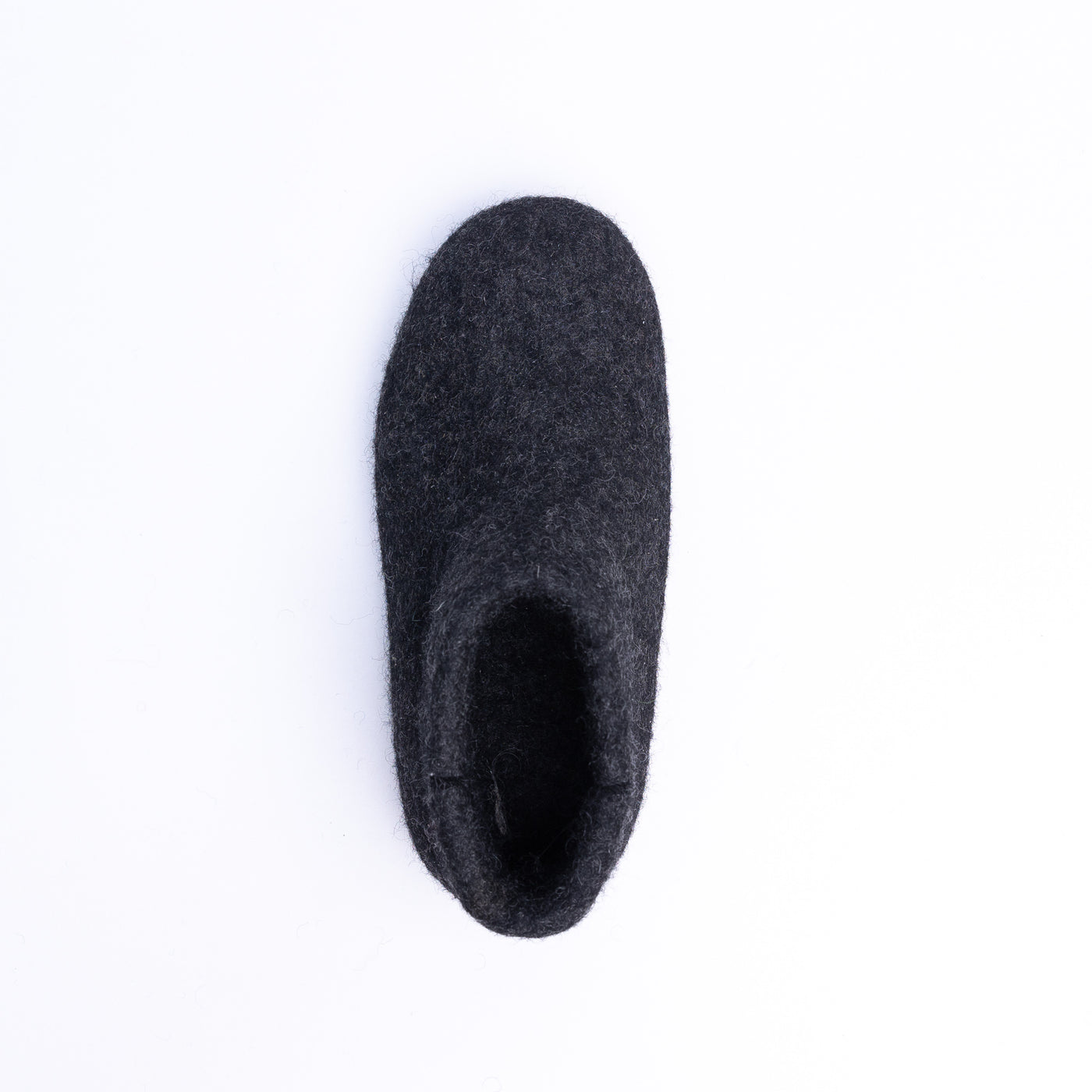 Graphite Wool Felt Boots