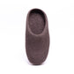 Dark Brown Wool Felt Slippers