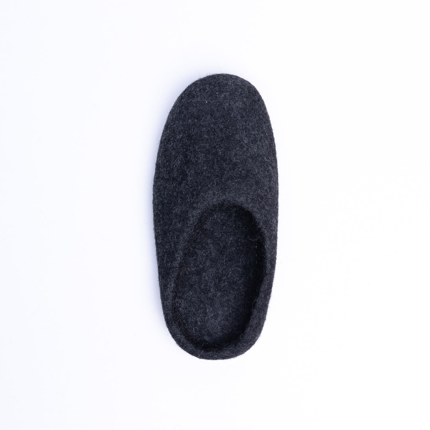 Graphite Wool Slippers
