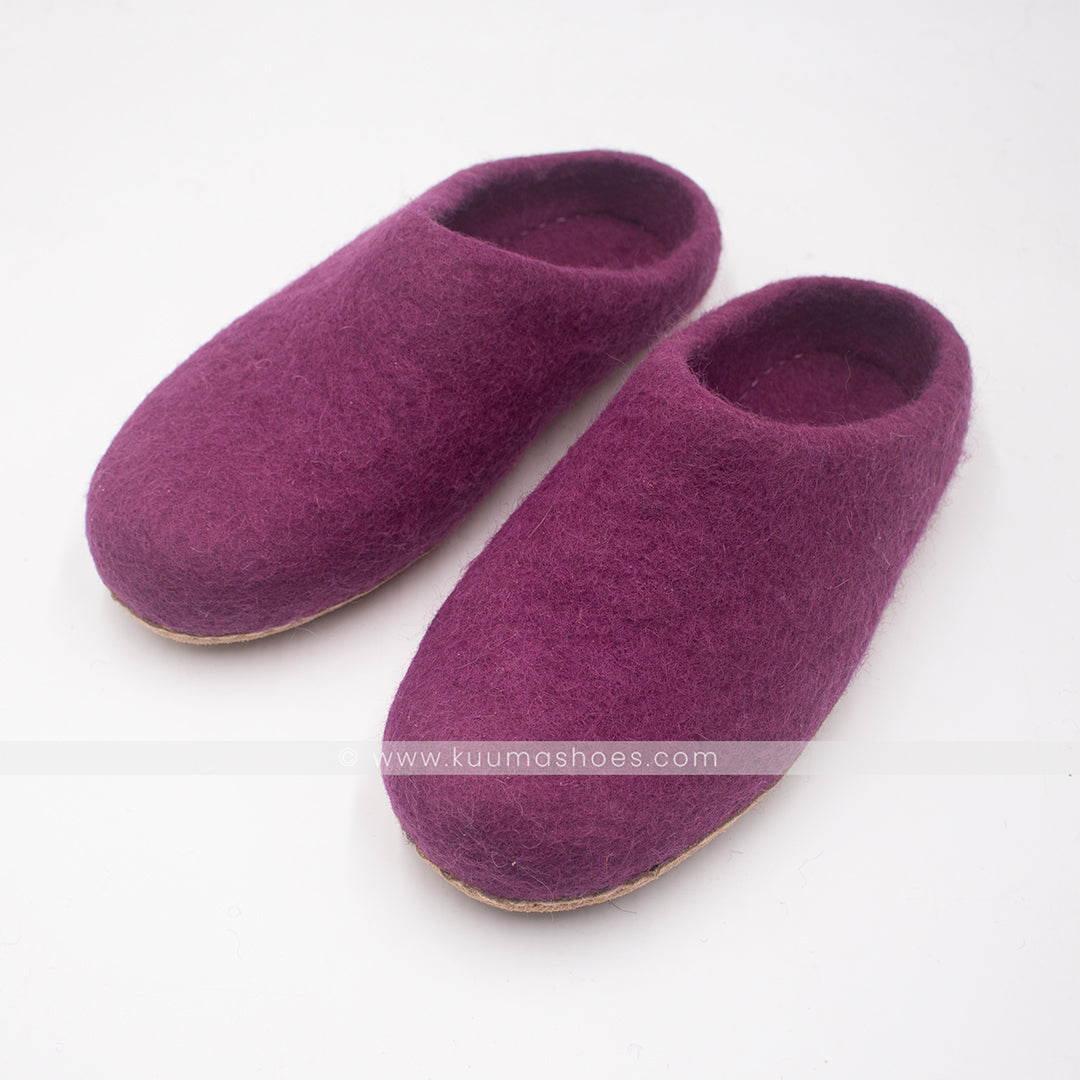 Purple Slipper Kuuma Shoes